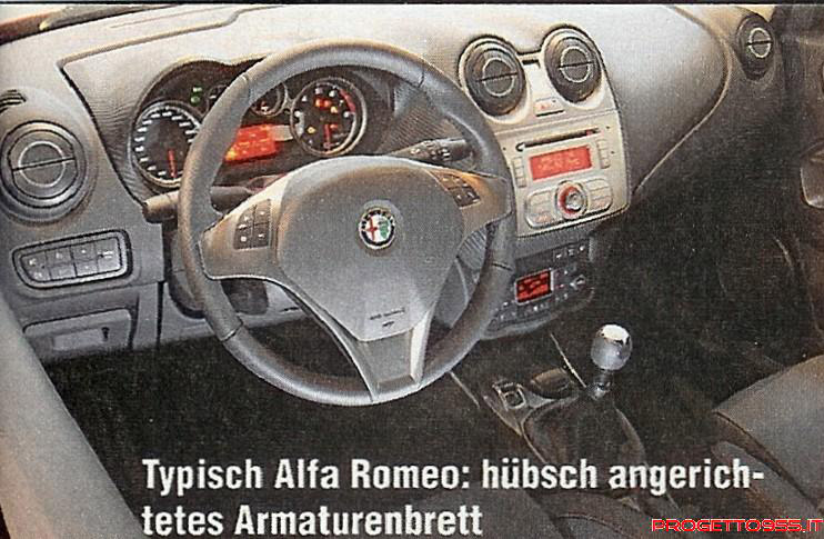 Interior Alfa Romeo MiTo