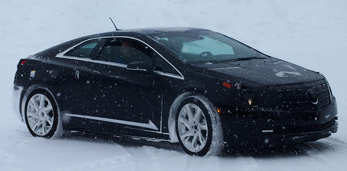 2014 Cadillac ELR Chassis Testing
