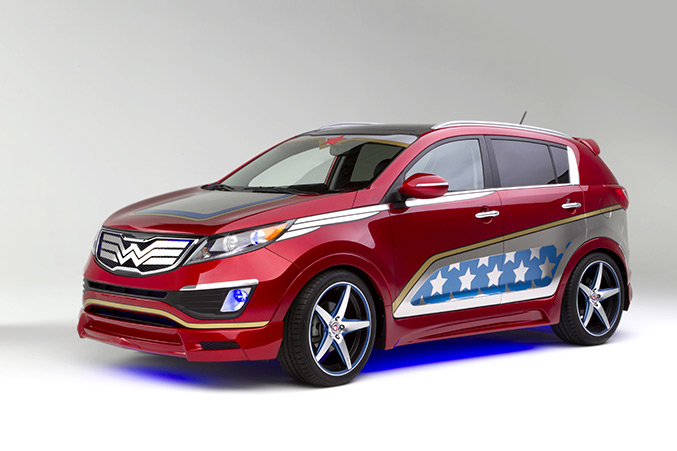 Wonder Woman Kia Sportage