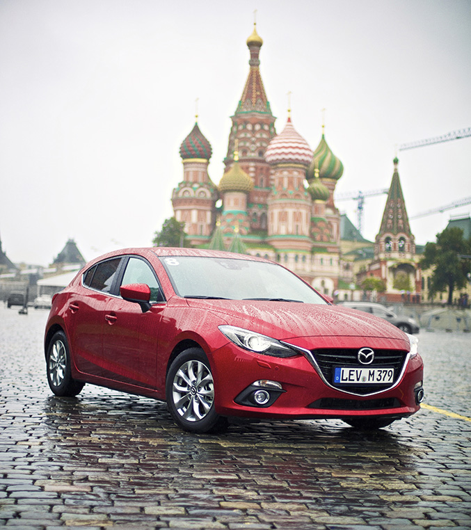 Mazda 3 in Moscow