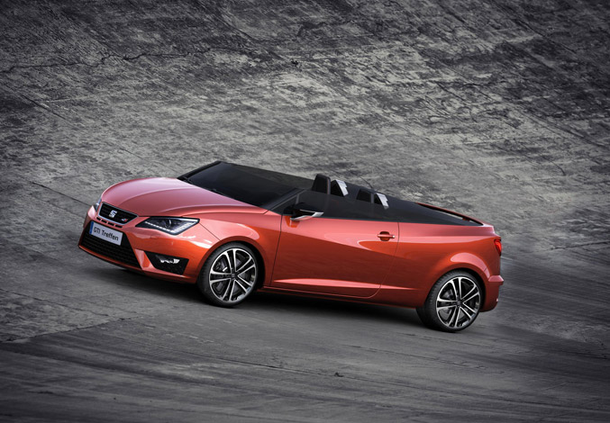 SEAT Ibiza CUPSTER Concept Front Angle