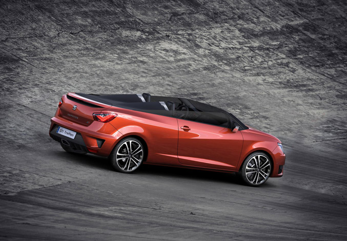 SEAT Ibiza CUPSTER Concept Rear Angle