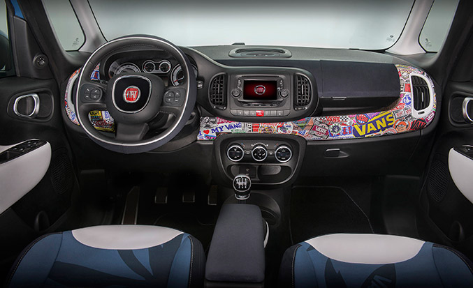 2014 Fiat 500L Vans Concept Interior