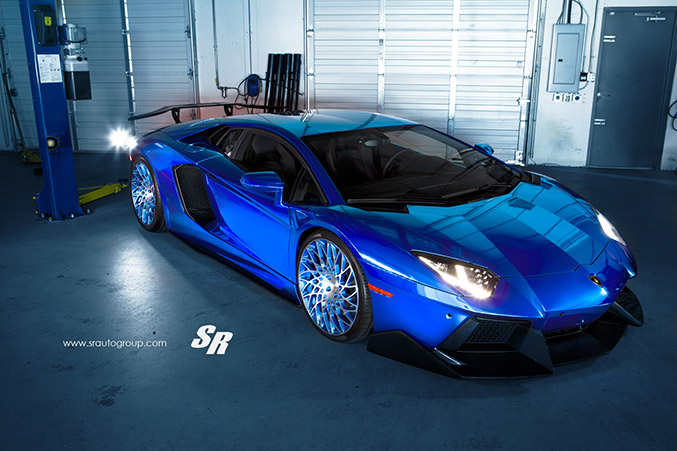 2014 SR Auto Lamborghini Aventador Front Angle