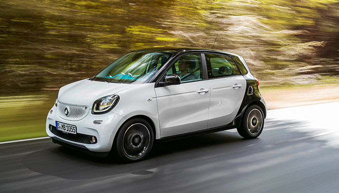 2015 Smart Forfour Front Angle