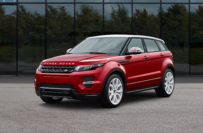 2014 Range Rover Evoque SW1 Special Edition Front Angle