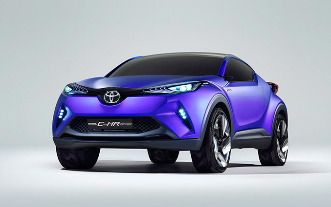 2015 Toyota C-HR Concept Front Angle