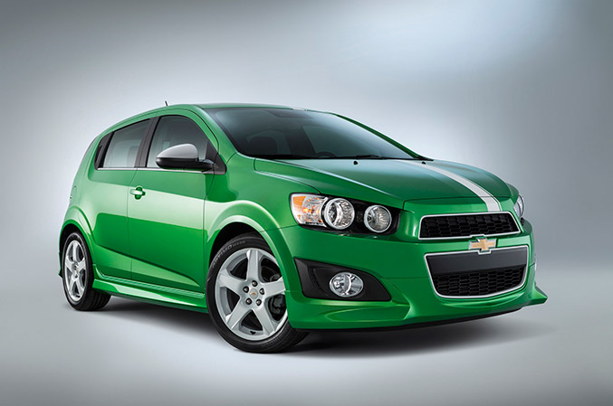 2014 Chevrolet Sonic Performance Concept Front Angle