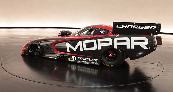 2015 Mopar Dodge Charger R/T Drag Racing Vehicle Side
