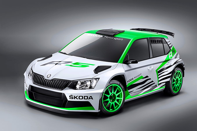 2015 Skoda Fabia R5 Concept Front Angle