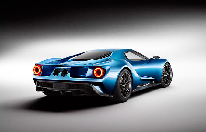 2017 Ford GT Rear Angle