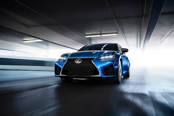 2016 Lexus GS F Front Angle