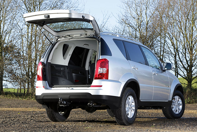 2015 SsangYong Rexton W CSX Rear Angle