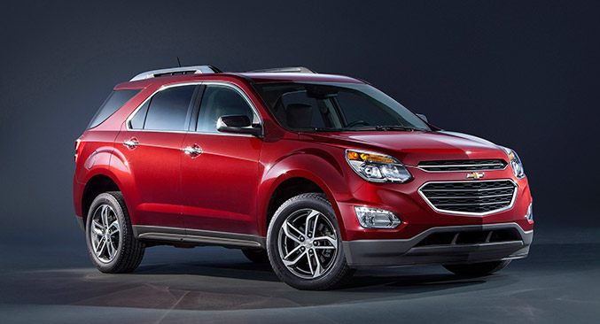 2016 Chevrolet Equinox Front Angle