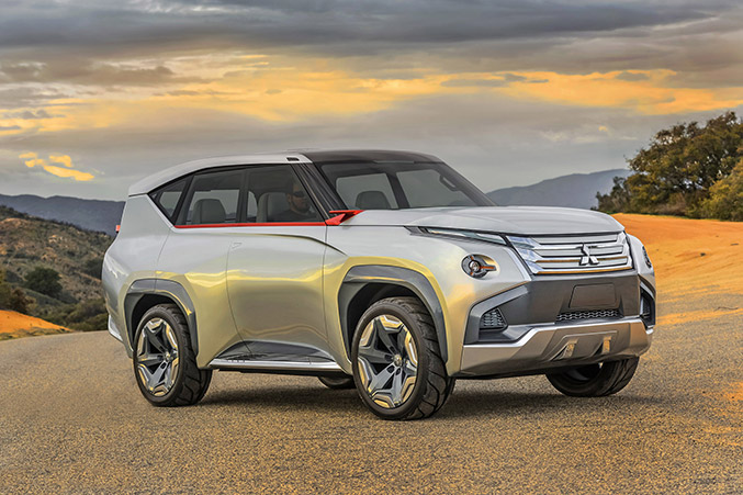 2015 Mitsubishi GC-PHEV Concept Front Angle