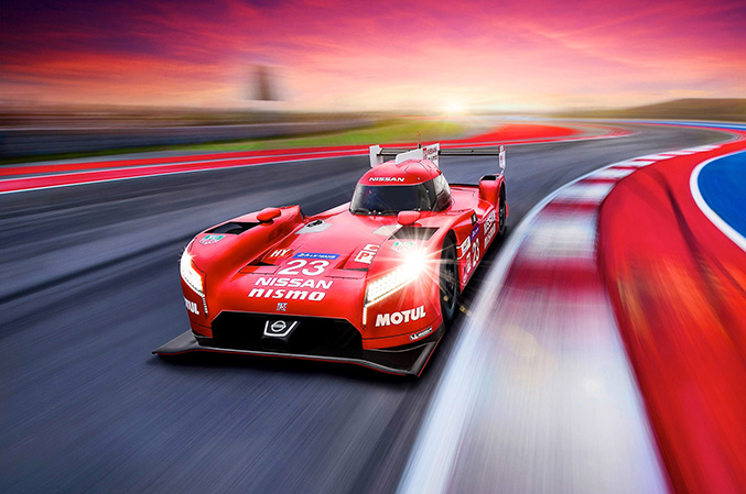 2015 Nissan GT-R LM Nismo Racecar Front Angle