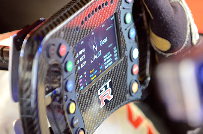 2015 Nissan GT-R LM Nismo Racecar Steering Wheel