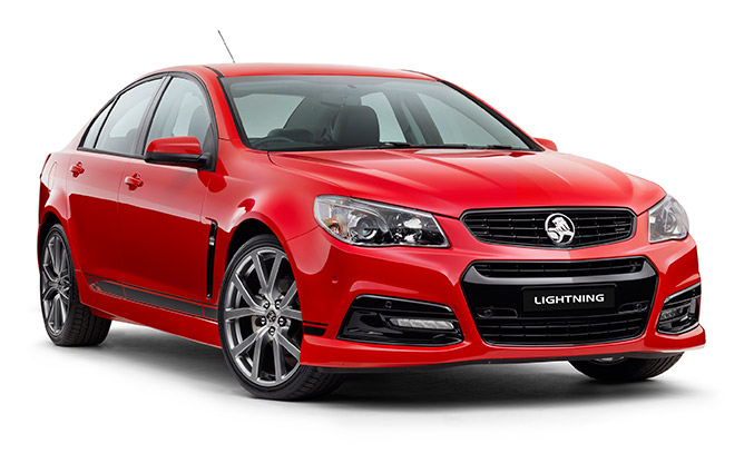 2015 Holden Commodore SV6 Lightning Sedan Special Edition Front Angle