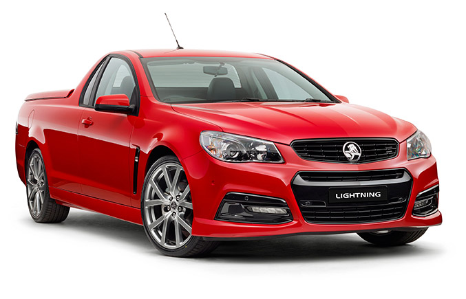 2015 Holden Commodore SV6 Lightning Ute Special Edition Front Angle