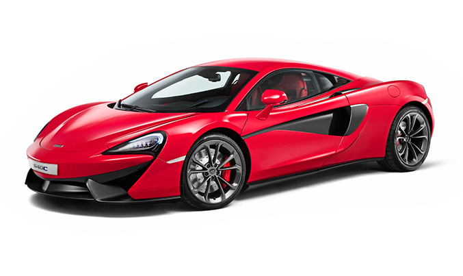 2016 McLaren 540C Coupe Front Angle