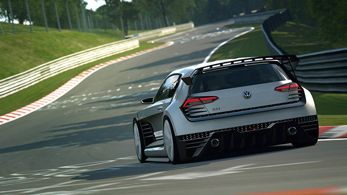 Volkswagen GTI Supersport Vision Gran Turismo Rear Angle