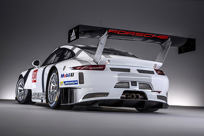 2016 Porsche 911 GT3 R Rear Angle