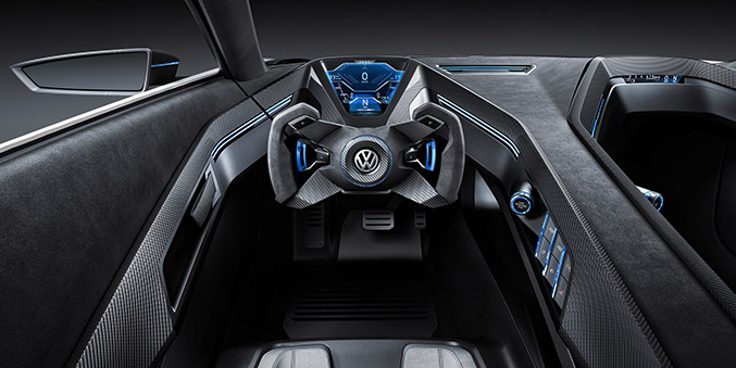 2015 Volkswagen Golf GTE Sport Concept Interior