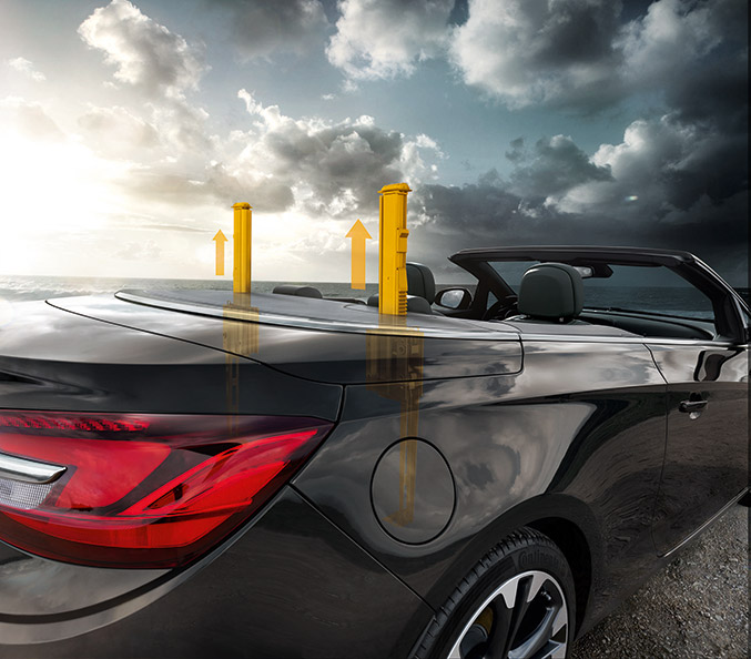 2016 Buick Cascada Convertible Rear Angle