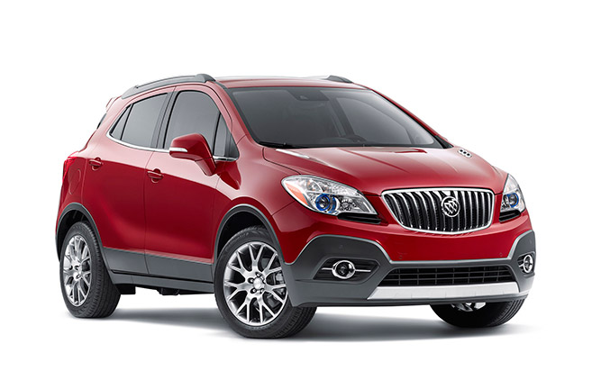 2016 Buick Encore Sport Touring Front Angle