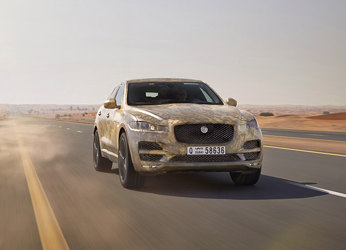 Jaguar F-PACE tested to extremes Hot Test