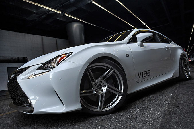 2015 VIBE Motorsports Lexus RC350-F Sport Front Angle