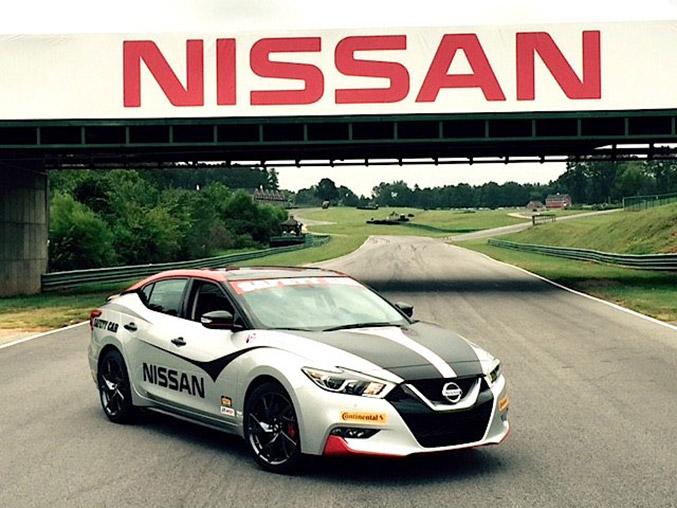2016 Nissan Maxima to Serve as Official Safety Car at Oak Tree Grand Prix in Virginia
