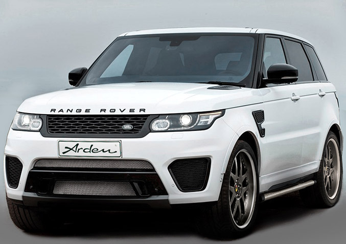 Arden Range Rover Sport SVR 603hp Front Angle