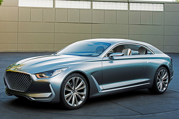 2015 Hyundai Vision G Coupe Concept Front Angle