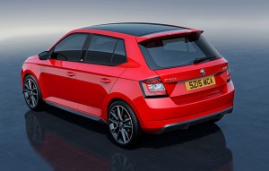 2015 Skoda Fabia Monte Carlo Rear Angle