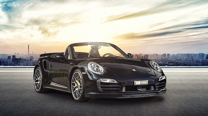 2015 OCT Porsche 911 Turbo S Front Angle