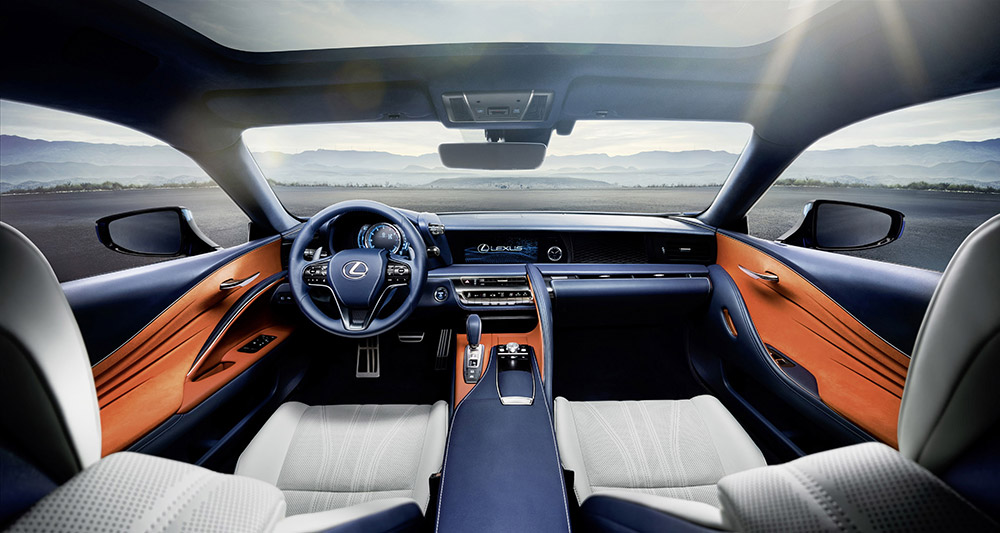 2016 Lexus LC 500h Interior