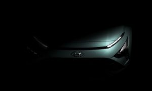 thumbnail Hyundai Motor teases distinctive design of all-new crossover SUV Bayon