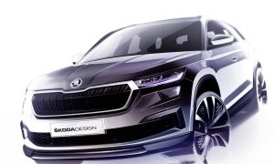 thumbnail Three design sketches offer a first glimpse of the revised ŠKODA Kodiaq