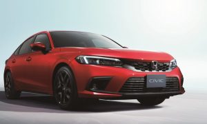 thumbnail Honda unveils next-generation Civic five-door