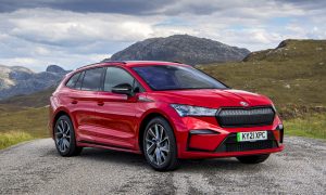 thumbnail X marks the spot: ŠKODA adds all-wheel-drive 80x SportLine model to Enyaq iV range