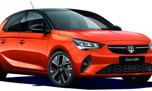 thumbnail Vauxhall adds Griffin versions to new Corsa-e and Crossland