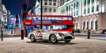 thumbnail Farewell to a legend: “The Last Blast” short film follows the unparalleled drive of the famous Mercedes-Benz 300 SLR “722” in a London tribute to Sir Stirling Moss