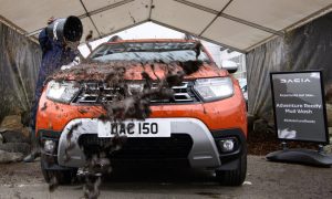 thumbnail From suds to mud! New Dacia mud wash opens in London for 4x4's in need of an adventure