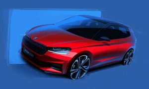 thumbnail Design sketches offer first impression of new ŠKODA FABIA Monte Carlo