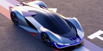 thumbnail The Alpine A4810: The latest concept unveiled by students at the IED Design School