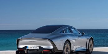 thumbnail Mercedes-Benz VISION EQXX demonstrates its world-beating efficiency in real world driving – over 1,000 km on one battery charge and average consumption of 8.7 kWh/100 km