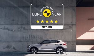 thumbnail Fully electric C40 Recharge continues Volvo Cars’ five-star streak in Euro NCAP safety testing