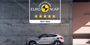 thumbnail Fully electric C40 Recharge continues Volvo Cars’ five-star streak in Euro NCAP safety testing