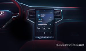 thumbnail Floating design: the display unit in the new Amarok